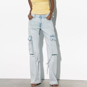 Zara Cargo Jeans
